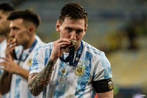 Messi 2021-medalje — Messi Bakgrunner