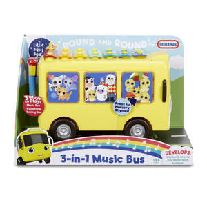 Little Baby Bum Musikkbuss — Pastellgul Bakgrunner