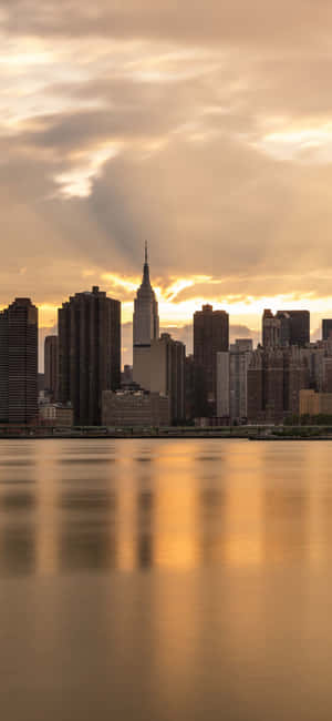 Iphone Xs Ny City Bakgrunn — iPhone 16 Plus Bakgrunner