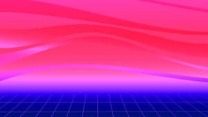 Rosa og blå 80-talls retro vintage abstrakt — Gradient Bakgrunner