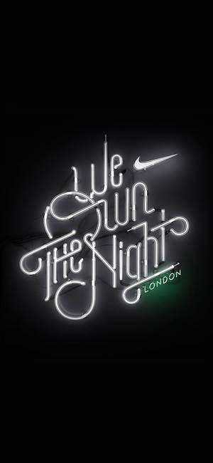 London Nike iPhone Logo — iPhone 18 Pro Max Bakgrunner
