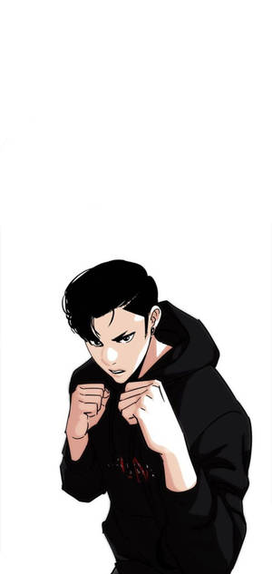 Lookism Zack knyttneve-bakgrunn — iPhone 12 Bakgrunner