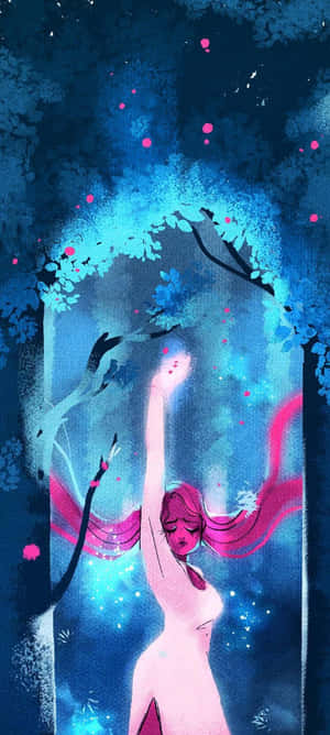 Lore Olympus Webtoon — Honor Play 80 Pro Bakgrunner