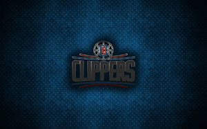 Bakgrunnsbilde med Los Angeles Clippers metallisk bakgrunn — Lav kontrast Bakgrunner