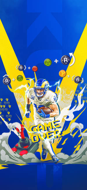 Los Angeles Rams Spill Slutt Bakgrunnsbilde — iPhone 13 Pro Max Bakgrunner