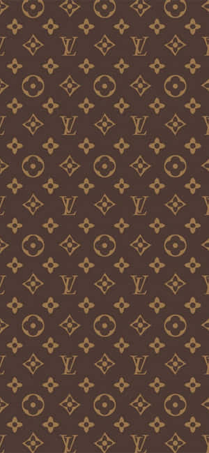 Louis Vuitton-mønster — 1284x2778 Bakgrunner