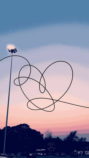 Love Yourself Logo BTS Estetisk — Bts estetisk Bakgrunner