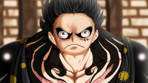 Luffy Gear 4 ansiktsskudd bakgrunnsbilde — Luffy gear 4 Bakgrunner