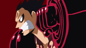 Luffy Gear 4 Vektorkunst bakgrunnsbilde — Luffy gear 4 Bakgrunner