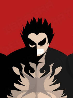 Luffy Gear 4 Vektor bakgrunnsbilde — Luffy gear 4 Bakgrunner