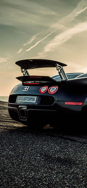 iPhone Xs Bugatti-bakgrunn — Tecno Pova 8 Pro Bakgrunner