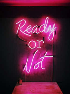 Neongule estetiske bilder — Neon rosa estetikk Bakgrunner