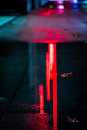 Neon City bakgrunn — Vivo Pad6 Pro Bakgrunner