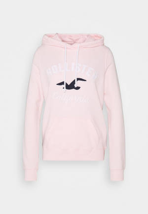 Lys rosa Hollister hettejakke bakgrunnsbilde — Oppo Pad 6 Bakgrunner