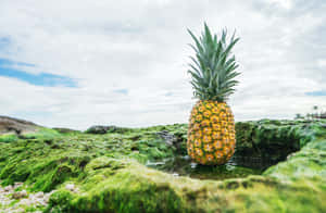 Ananas bakgrunn — MacBook Pro 16 Bakgrunner