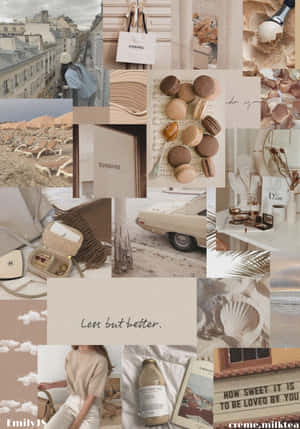 Estetisk collagebilder — Estetisk collage Bakgrunner