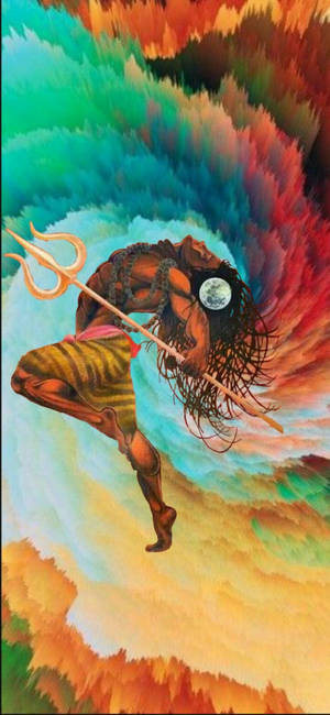 Mahakal månekunst — Galaxy S22 Ultra Bakgrunner
