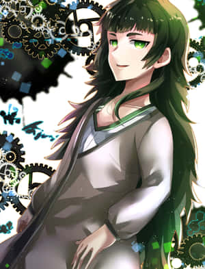 Maho Hiyajo poserer stilig — Kindle Paperwhite Bakgrunner