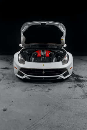 Ferrari-bakgrunn — Vivo Pad5 Pro Bakgrunner