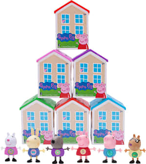Peppa Gris Familie Bilder — Honor Magic V Bakgrunner