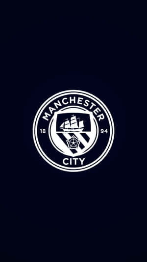 Manchester City iPhone — Minimalistisk Bakgrunner