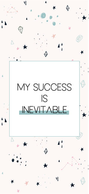 Manifest My Success bakgrunnsbilde — iPhone Air Bakgrunner