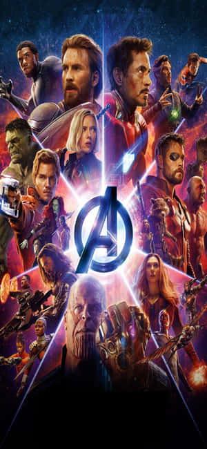 Iphone Xs Marvel's Avengers Bakgrunn — Moto G77 Bakgrunner