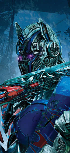 Optimus Prime-ansikt — Motorola Edge 70 Max Bakgrunner