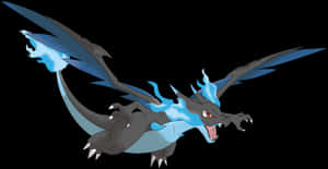Mega Charizard X flyr