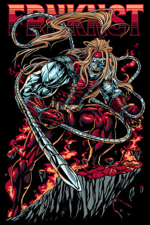 Mektige Omega Red i aksjon — Huawei Pura X Bakgrunner