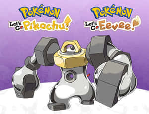 Melmetal Stål-Pokemon — Pokemon sverd og skjold Bakgrunner