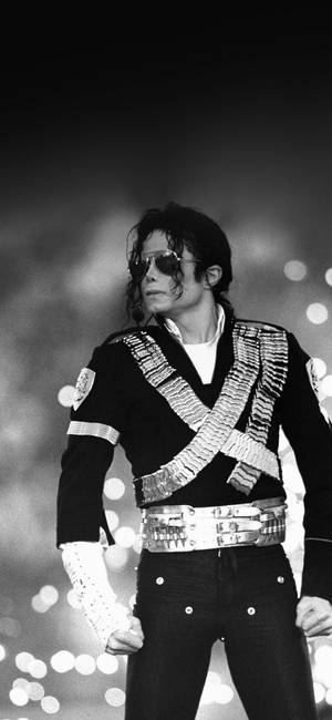 Michael Jackson på Super Bowl bakgrunn — iPhone Air Bakgrunner