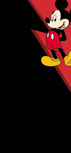Mickey Mouse Galaxy S10 bakgrunnsbilde