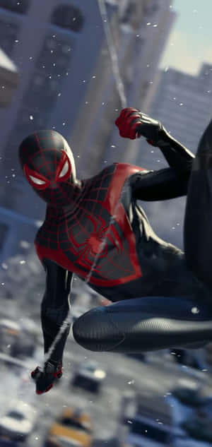 Miles Morales Iphone — Redmi Note Bakgrunner