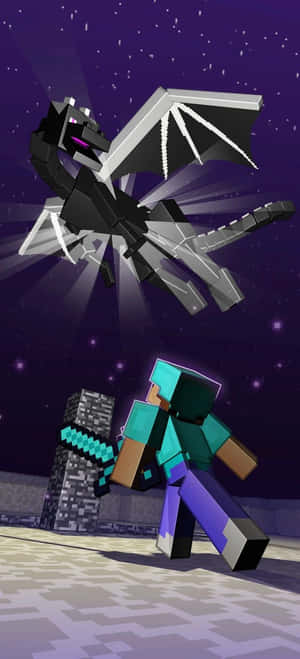 Minecraft Figurer Bilder — iPhone 11 Bakgrunner