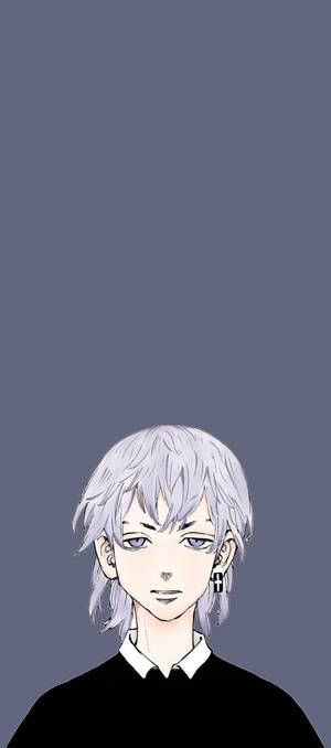 Minimalistisk anime Takashi Mitsuya bakgrunnsbilde — Pixel 11 Bakgrunner