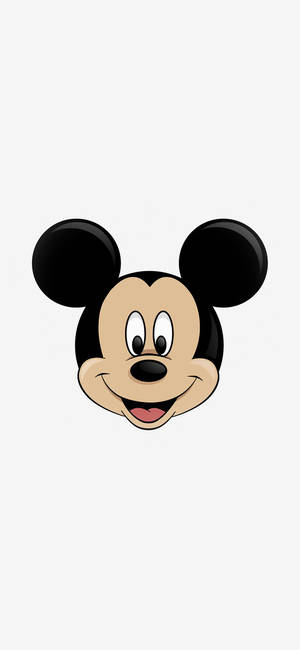 Minimalistisk Mickey Mouse Iphone — Galaxy S25 Bakgrunner