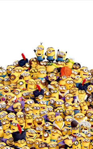 Minions i forskjellige antrekk bakgrunn — Galaxy Tab S10+ Bakgrunner