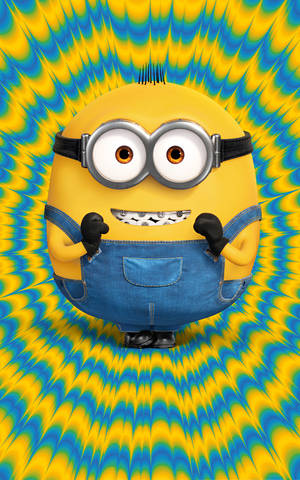Minions gul og blå bakgrunn — Galaxy Tab S10 Ultra Bakgrunner