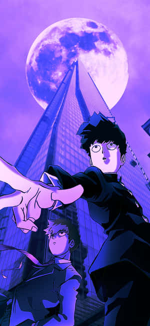 Mob Psycho-bilder — Honor 600 Smart Bakgrunner
