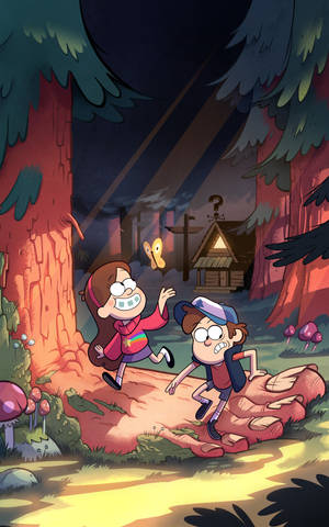 Mobile Gravity Falls bakgrunn — Galaxy Tab S10 Ultra Bakgrunner