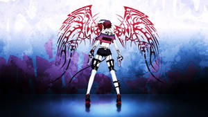 Mørk engel anime demon bakgrunnsbilde — Anime demon Bakgrunner