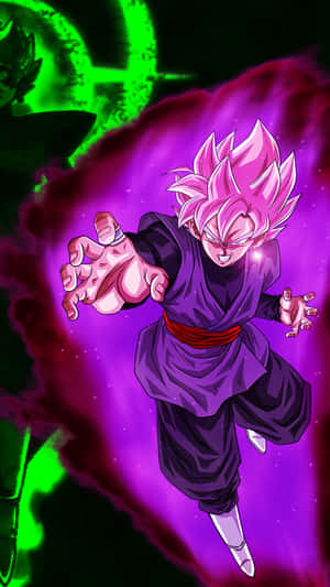 Mørk kraft utløst - Goku Black transformasjon — Goku Black Bakgrunner