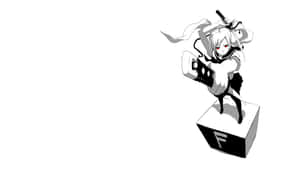 Monokrom Anime Drømmelandskap