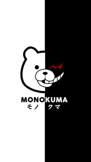 Monokuma — Anime iPhone Bakgrunner