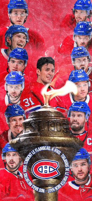 Montreal Canadiens spiller telefon bakgrunnsbilde — iPhone 18 Bakgrunner