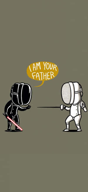 Morsom Star Wars — iPhone 13 Pro Bakgrunner