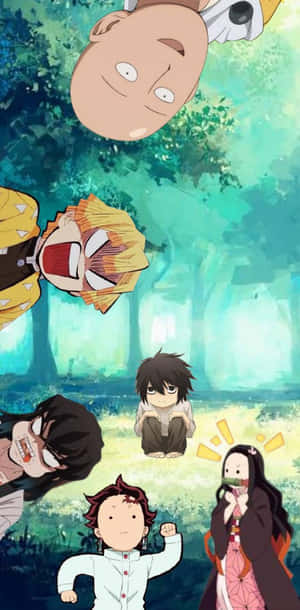 Morsom anime-bakgrunn — Morsom Anime Bakgrunner