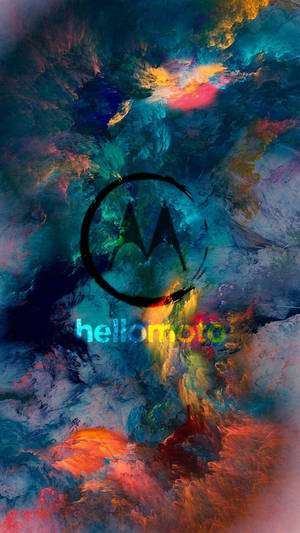 Motorola Colorful Cloud Art — Motorola Bakgrunner
