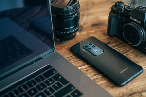 Motorola Og MacBook — Samsung Galaxy S20 Bakgrunner